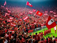 半岛体育网站-布宜诺斯艾利斯独立球迷现场助威，球队士气高涨