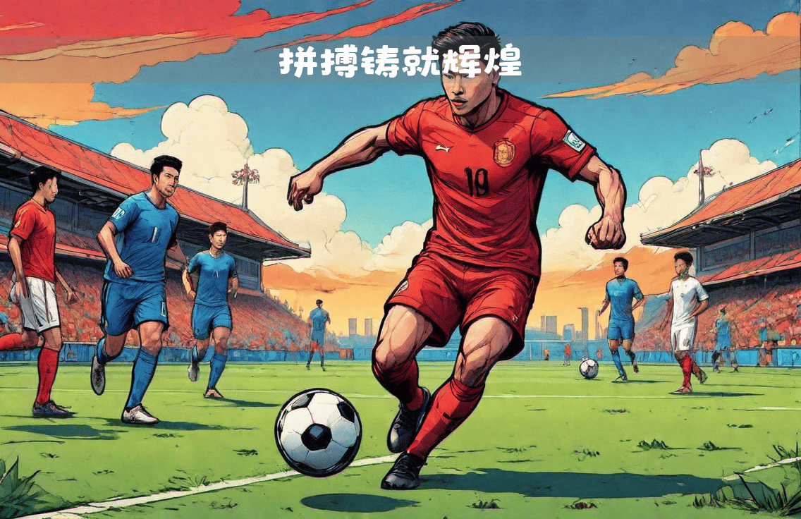 球员们在球场上展现出了顽强拼搏的精神