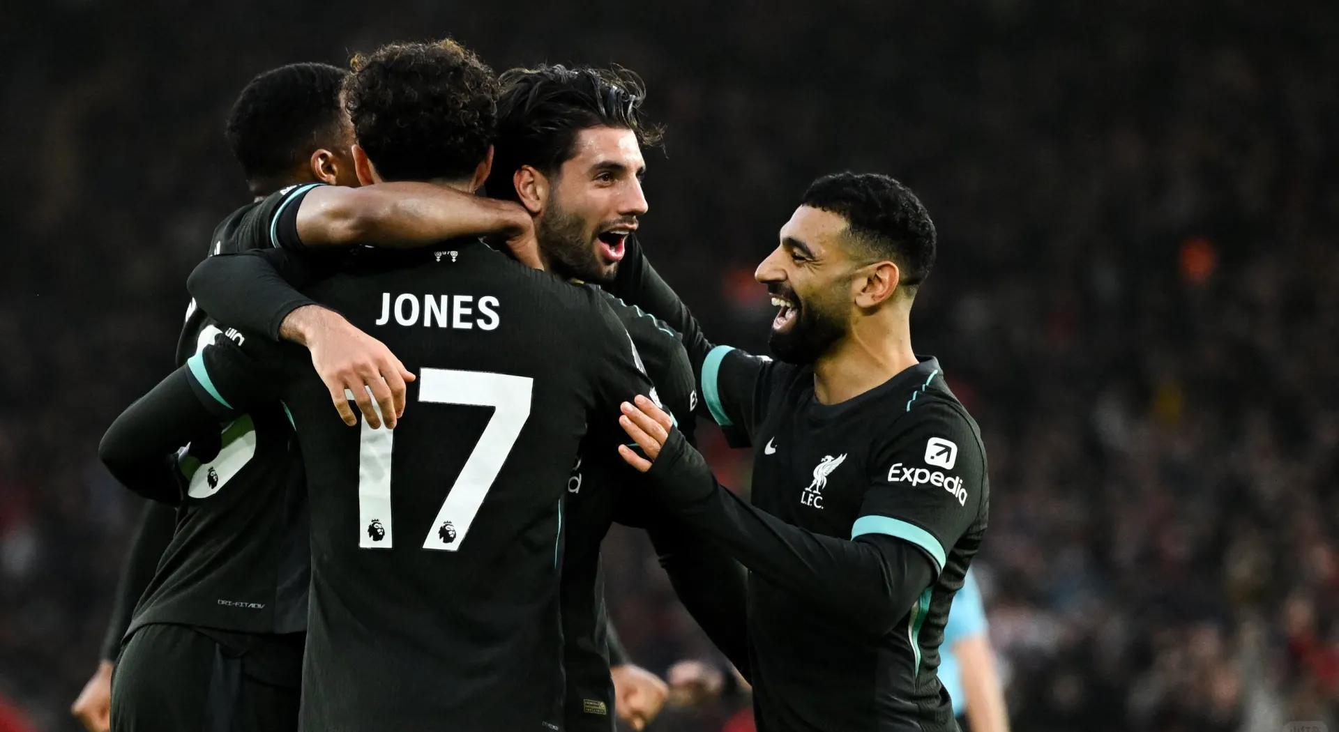 利物浦锋线三叉戟全面发威，大胜对手