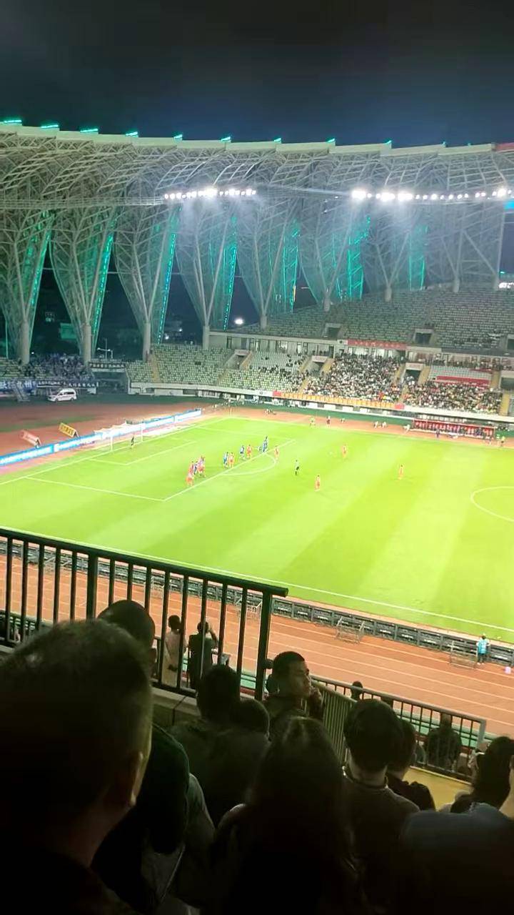 观众欢呼雀跃，足球风潮涌动