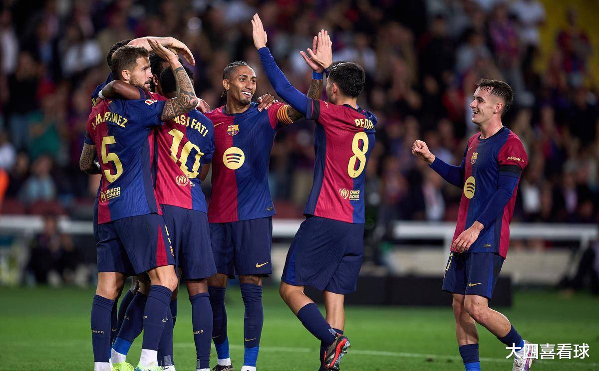 巴塞罗那展现强大实力，大胜对手