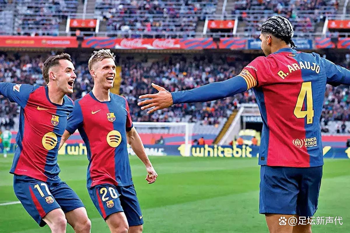 巴塞罗那客场斩获胜利保持领先